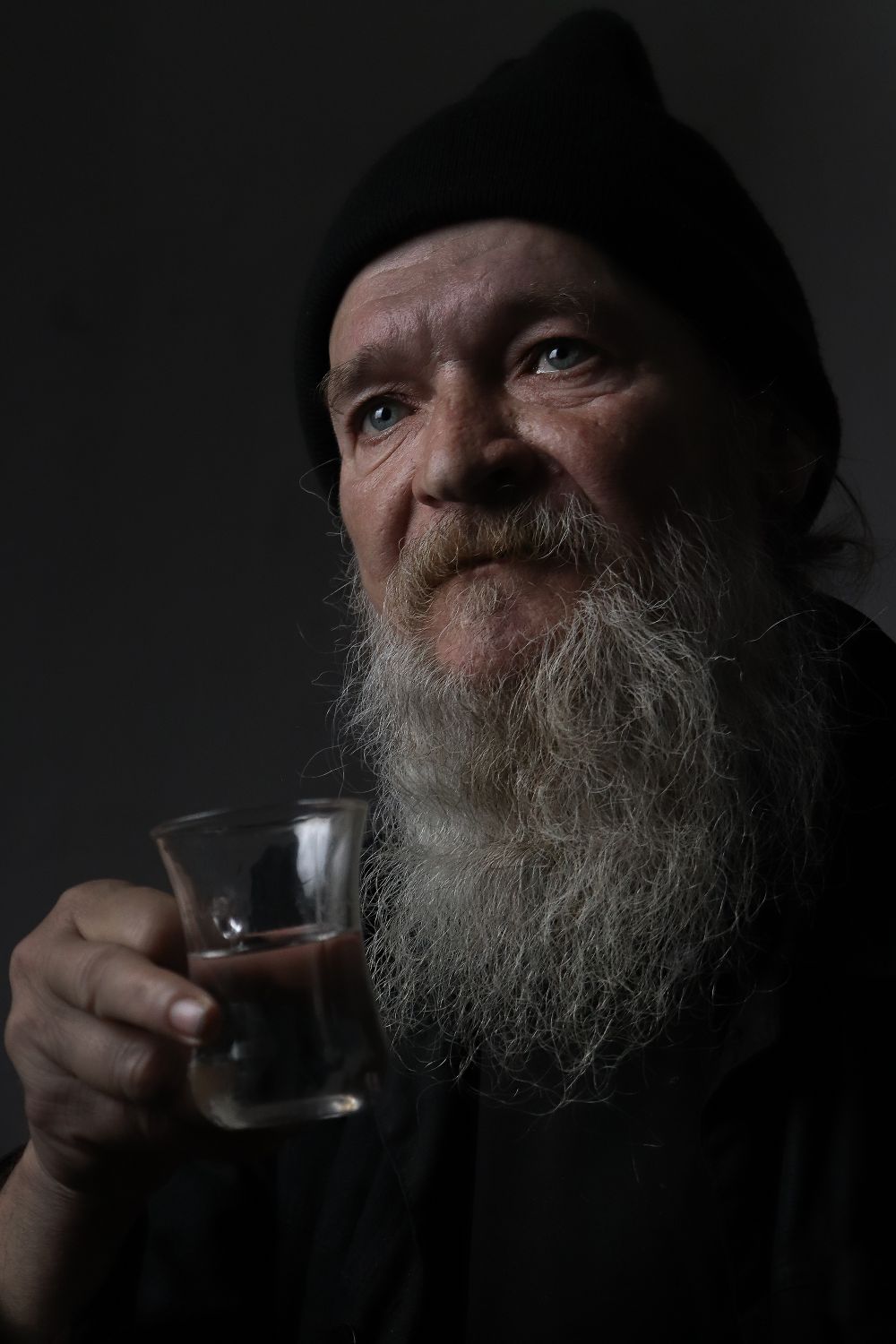 Portrait of an old sailor